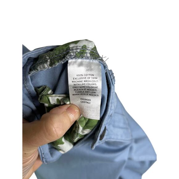 Tucker + Tate Chinos Pants Boys 14 Light Blue Flat Front Classic - Picture 7 of 9